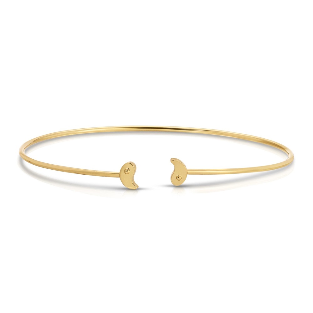 Brand New in Bag - Lucky Feather Connection Cuff - Balance - Yin & Yang